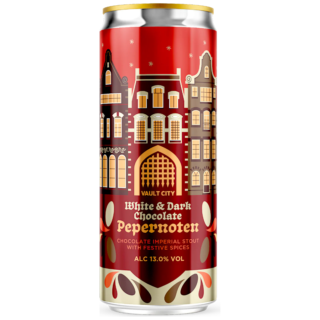 Vault City White & Dark Chocolate Pepernoten Chocolate Imperial Stout with Festive Spices 330ml (13%)