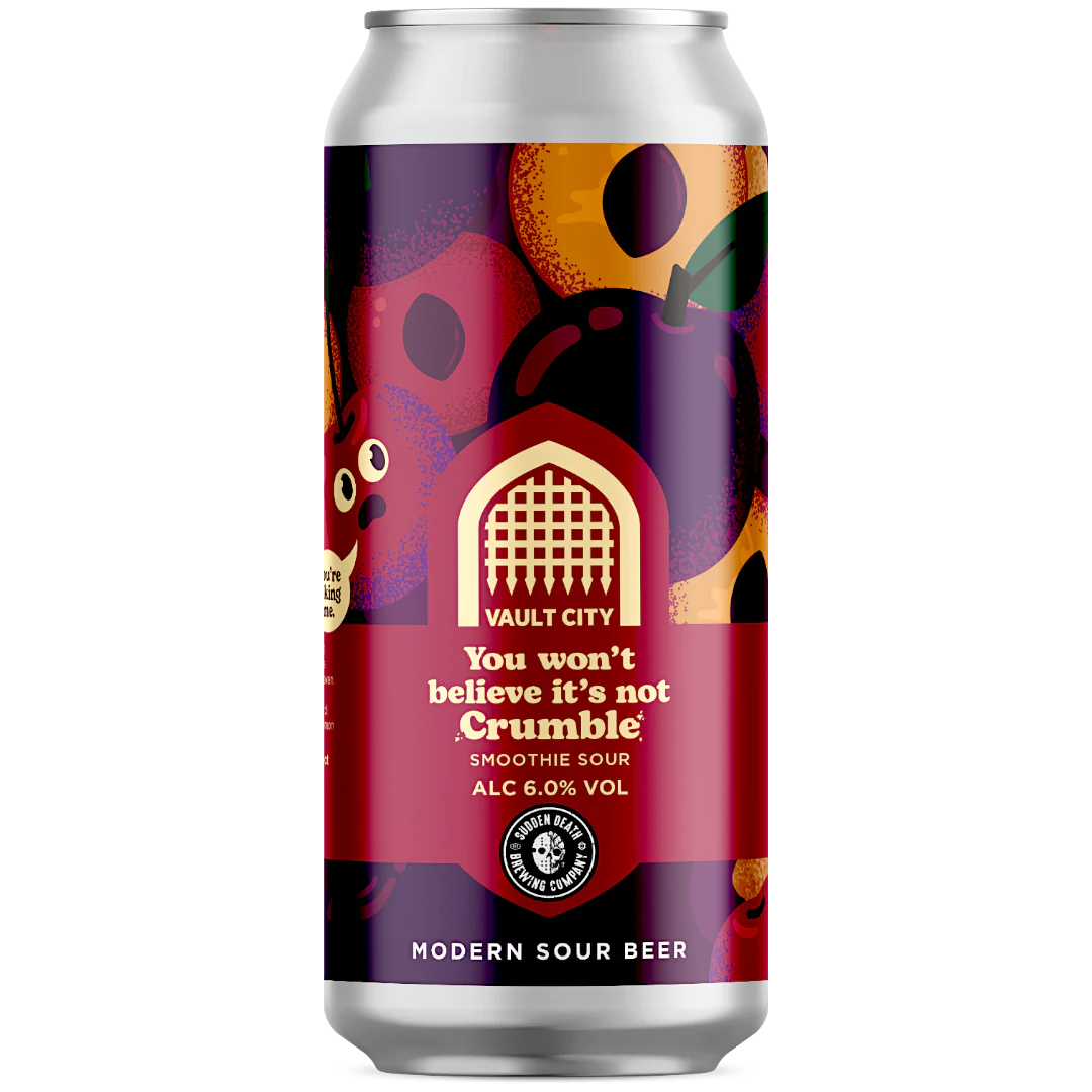 Vault City You Won’t Believe it’s Not Crumble! Smoothie Sour 440ml (6%)